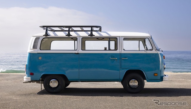 米カリフォルニア州で発生した大規模山火事を生き延びた1977年式VW「T2」のレストア車両