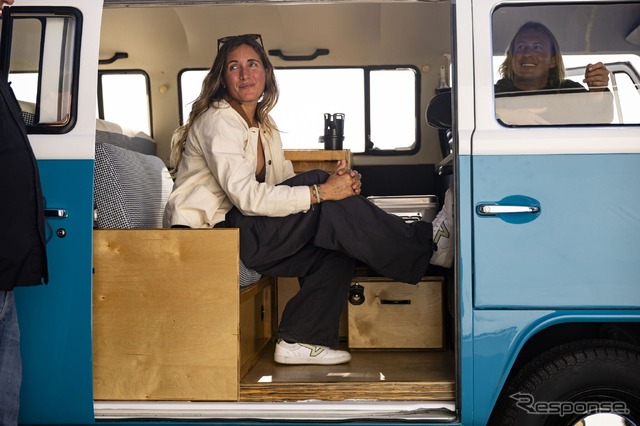 米カリフォルニア州で発生した大規模山火事を生き延びた1977年式VW「T2」のレストア車両