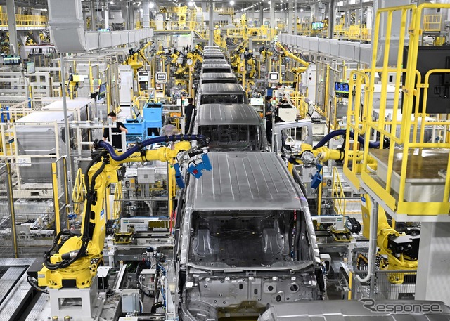 キアの「PBV」専用の生産施設の韓国「華城EVOプラント東棟」