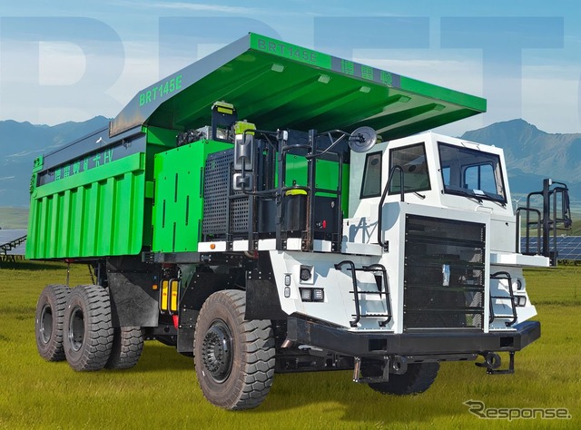 自動運転全電動鉱山用トラック「9M145E」