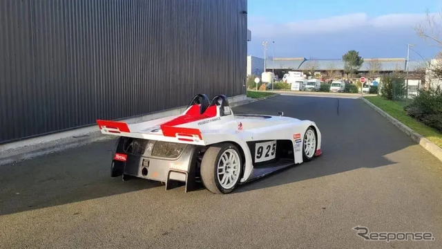 ESTACA Lavalの学生チームがプジョー『207スパイダー』を完全電動のヒルクライムマシンに改造