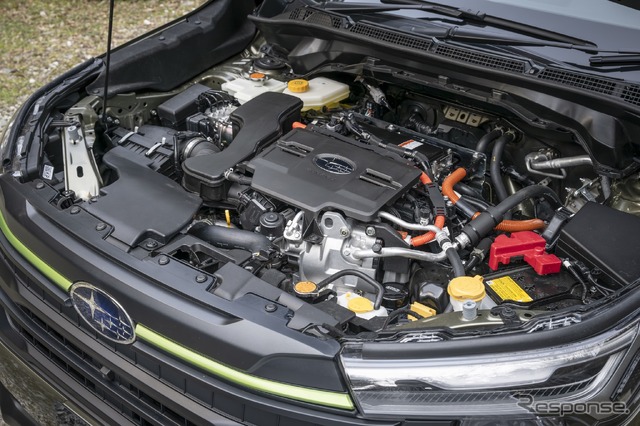 スバル フォレスターのストロングハイブリッドシステム