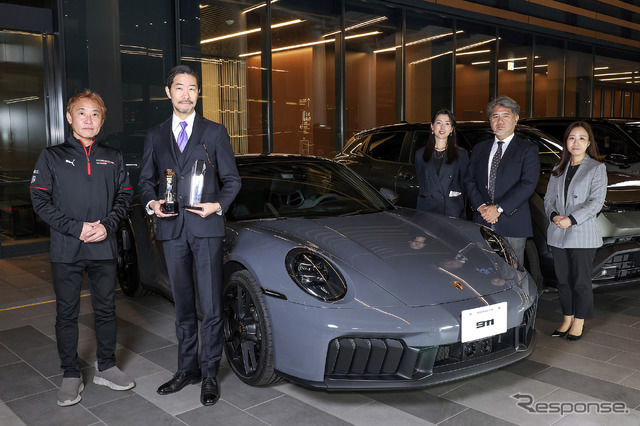 「テクノロジー・カー・オブ・ザ・イヤー」を受賞したポルシェ 911カレラ GTS