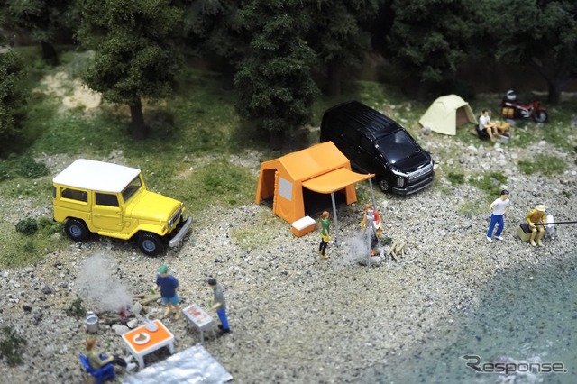 TOMICA OWNERS MEETING：トミカ専用リアルジオラマ展示