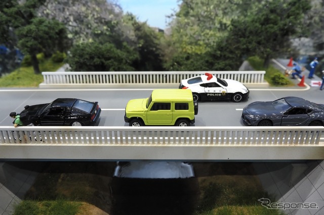 TOMICA OWNERS MEETING：トミカ専用リアルジオラマ展示