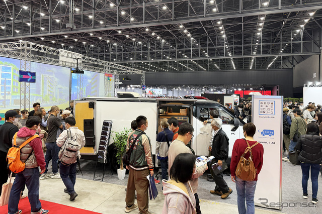 「Japan Mobility Show Nagoya 2025」 で展示した「moonn.」の「T-01」