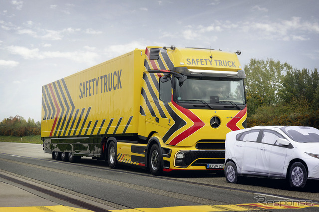 メルセデスベンツのトラックとバス向け最新安全装備