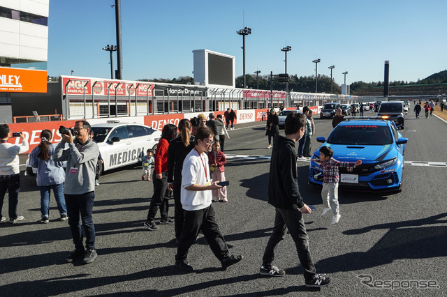 ホンダが株主優待として12月6・7日に開催した「モビリティリゾートもてぎ体験会」