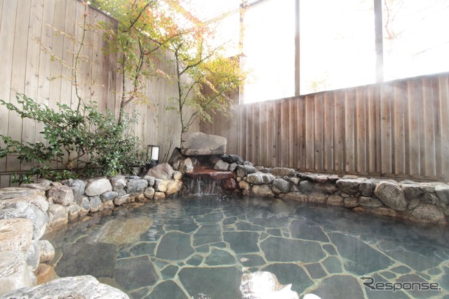 「RVパーク 京都・烟河」併設の温泉