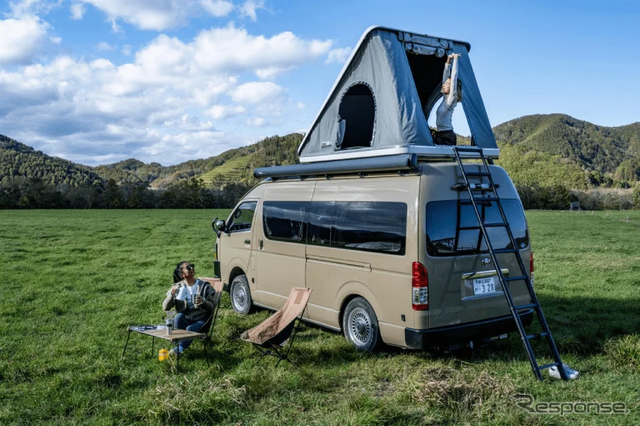 キャンピングカー「HIACE CA」