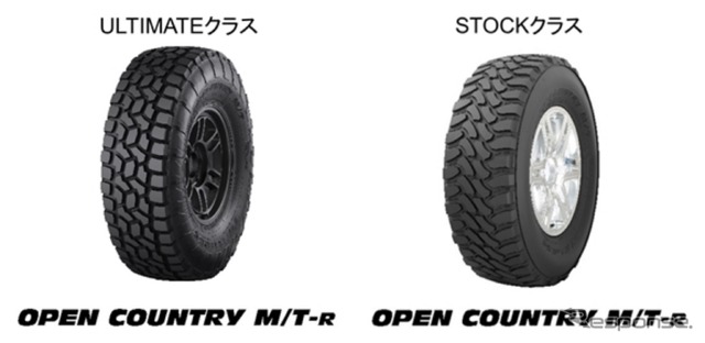 今回両チームに供給する「OPEN COUNTRY M/T-R」は、悪路走破性を追求し、耐久性・耐摩耗性を向上させるとともに、環境負荷低減に配慮したサステナブル素材を採用している。