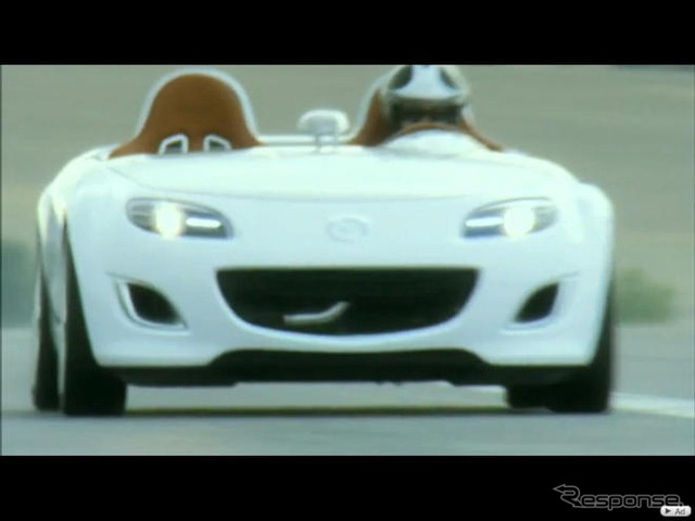 ［動画］マツダ ロードスター 超軽量コンセプト…走行シーンを公開