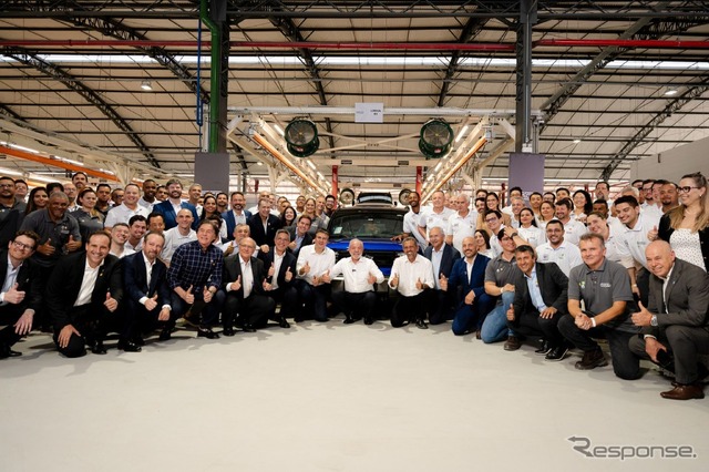 シボレーの電動SUV『スパークEUV』がブラジルで生産開始