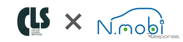 コープリビングサービスとREXEV「N.mobi」のロゴ