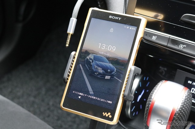 DAPには高音質システムでは定番となっているウォークマンNW-WM1ZM2をシステムに組み込んだ。