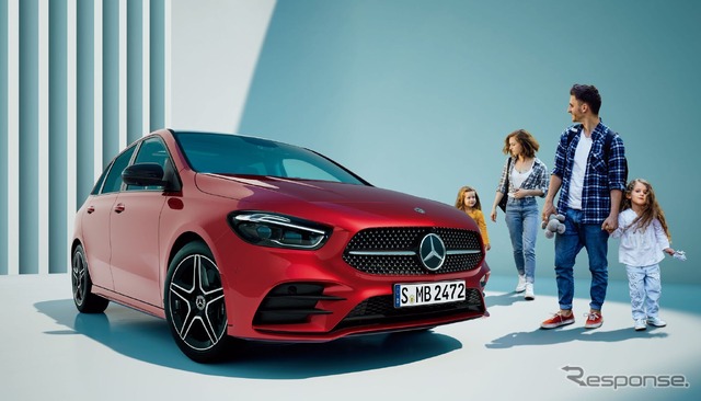 メルセデスベンツ『Bクラス』、「Urban Stars」追加…AMGライン標準装備で575万円から