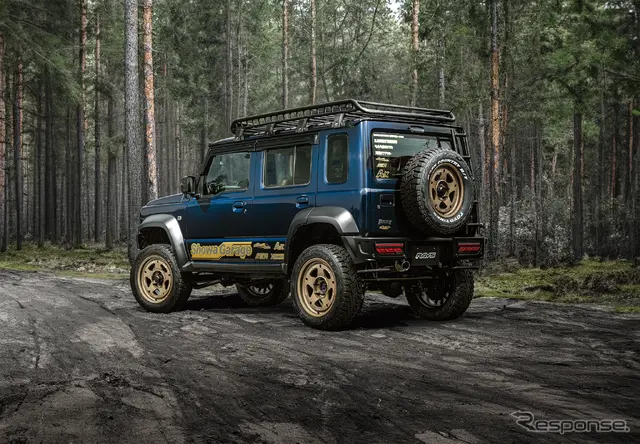 RAYS A-LAP-05X（マットガンブロンズ）× SUZUKI ジムニーノマド