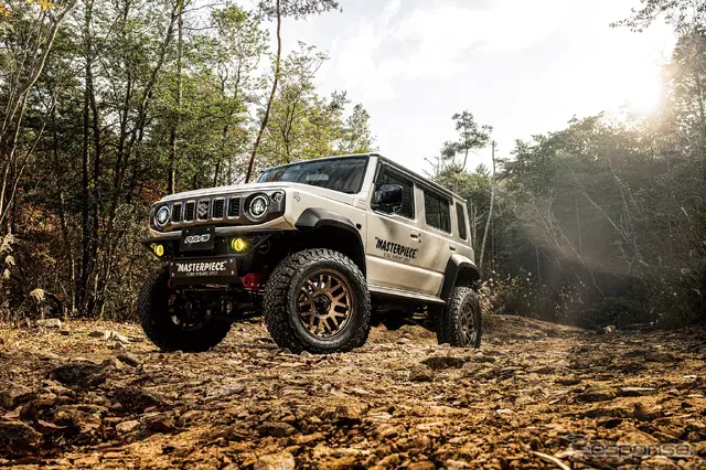 RAYS A-LAP-07X（ブロンズアルマイト）× SUZUKI ジムニーノマド