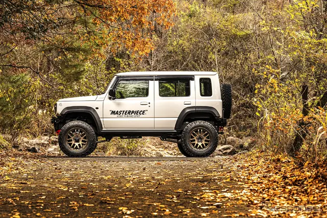 RAYS A-LAP-07X（ブロンズアルマイト）× SUZUKI ジムニーノマド