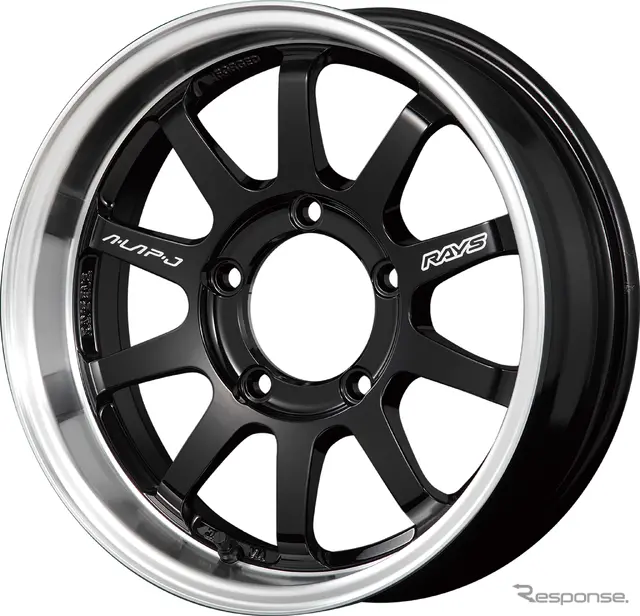 RAYS A-LAP-J（ブラック/リムDC）