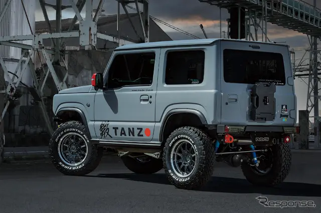 RAYS A-LAP-J（ブラック/リムDC）× SUZUKI ジムニー