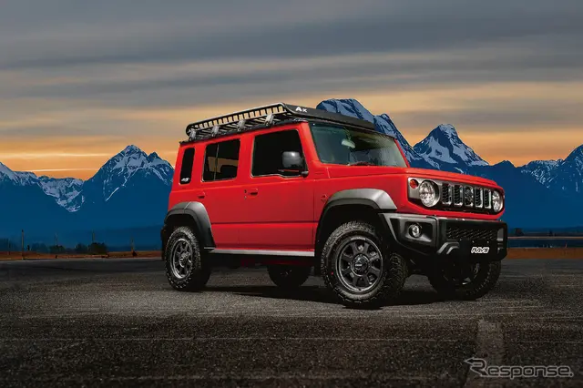 RAYS TEAM DAYTONA D108（マットブラック）× SUZUKI ジムニーノマド