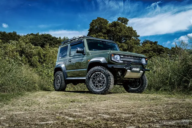 RAYS TEAM DAYTONA M8（マットブラック）× SUZUKI ジムニーシエラ