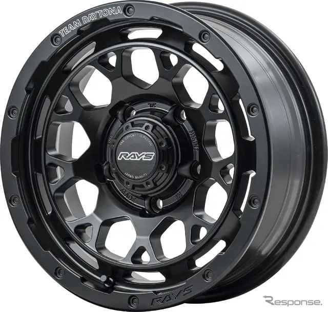 RAYS TEAM DAYTONA M9+（セミグロスブラック）