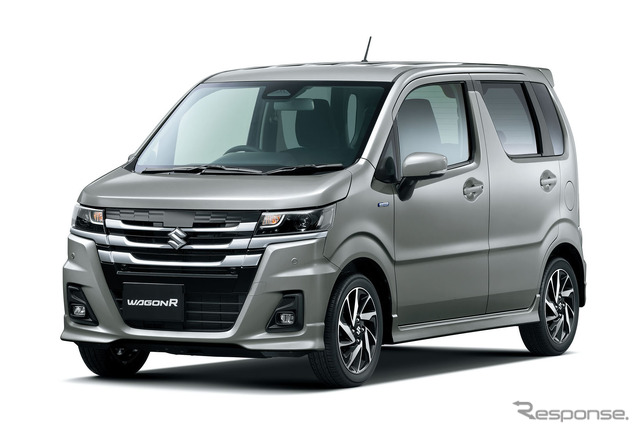 スズキ ワゴンR HYBRID ZX（スチールシルバーメタリック）