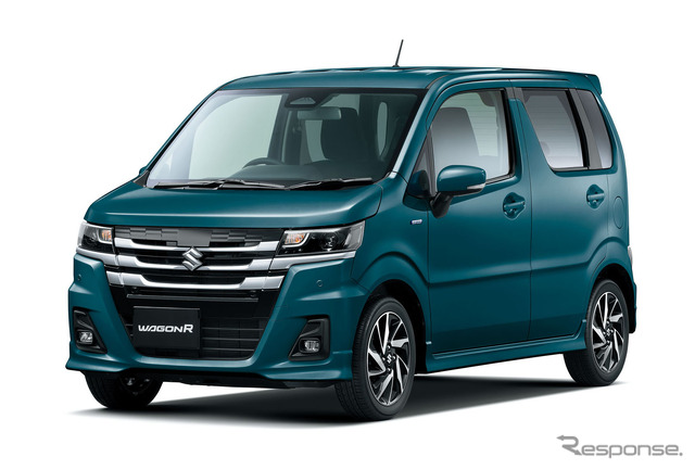 スズキ ワゴンR HYBRID ZX（デニムブルーメタリック）