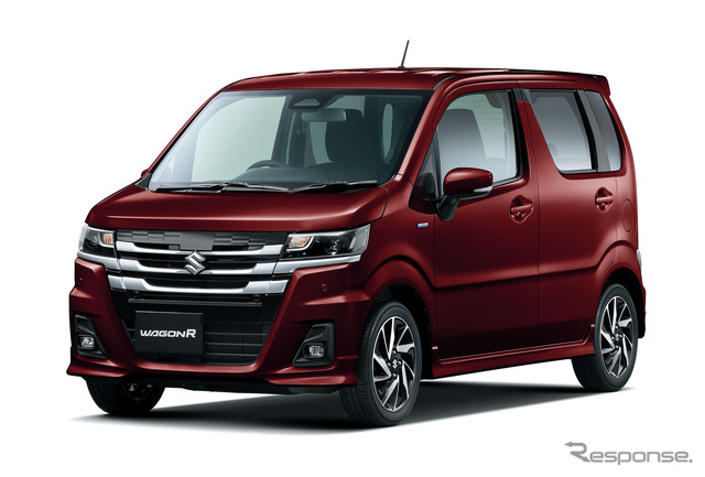 スズキ ワゴンR HYBRID ZX（ベルベットダークレッドパール）