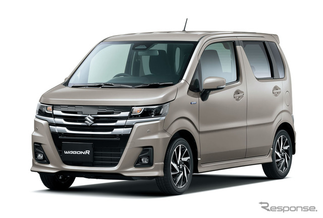 スズキ ワゴンR HYBRID ZX（ルーセントベージュパールメタリック）