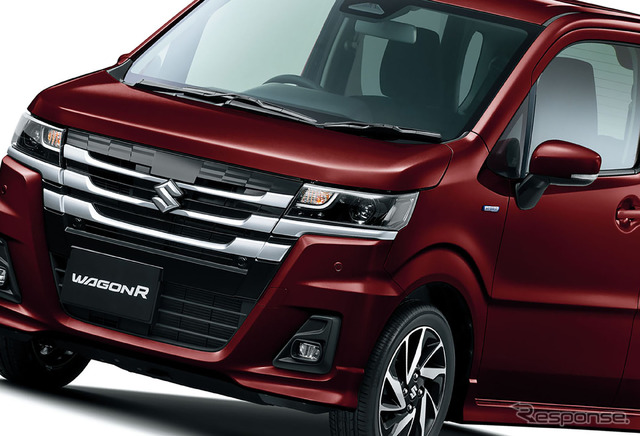 スズキ ワゴンR HYBRID ZX（ベルベットダークレッドパール）