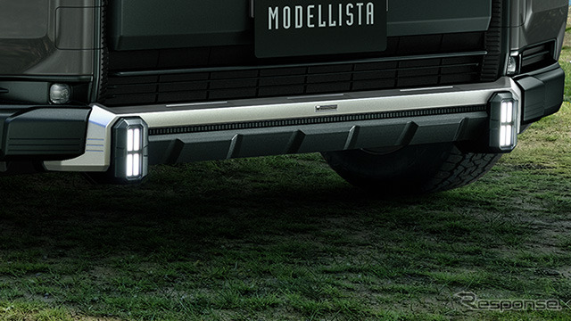 Adventure向けMODELLISTAボディパーツセット（LED付）（フロントバンパーガーニッシュ（LED付）＋リヤバンパーガーニッシュのセット）