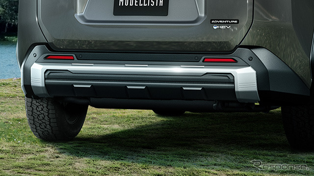 Adventure向けMODELLISTAボディパーツセット（LED付）（フロントバンパーガーニッシュ（LED付）＋リヤバンパーガーニッシュのセット）