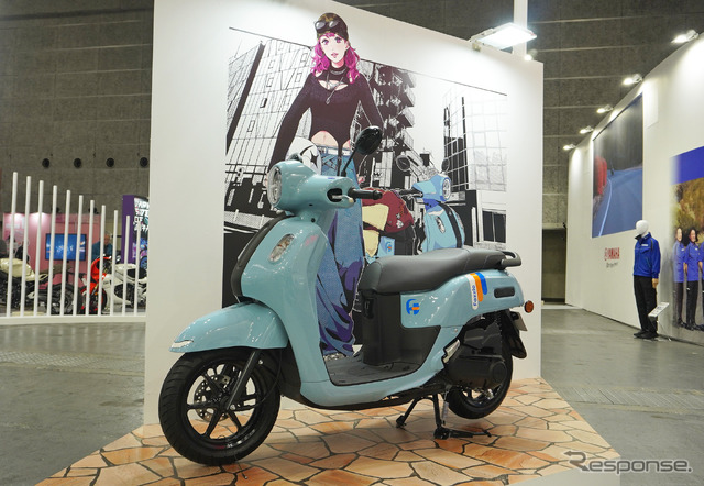 ヤマハがサプライズ公開した125ccスクーター『Fazzio（ファッジオ）』（大阪モーターサイクルショー2025）
