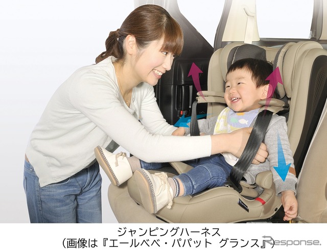 カーメイトの新チャイルドシート「エールベベ・パパットR2」