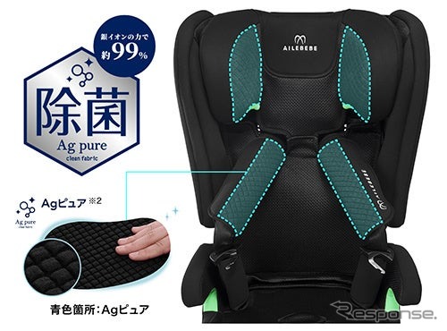 カーメイトの新チャイルドシート「エールベベ・パパットR2」