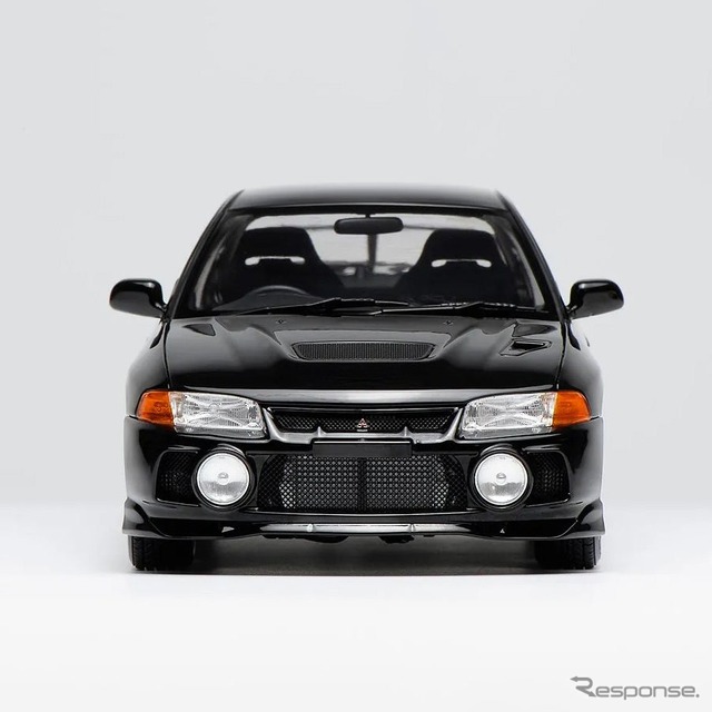 1/18 one model三菱ランサー エボリューションII ピレネーブラック 三菱ランエボ、精巧な1/18ダイキャストモデルにピレネーブラック追加