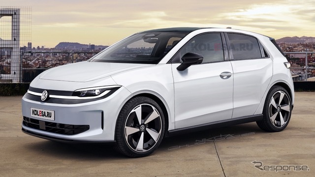 VW ID.ポロ 量産型の予想CG