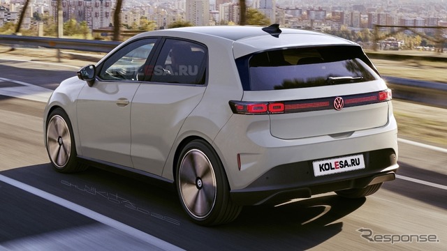 VW ID.ポロ 量産型の予想CG