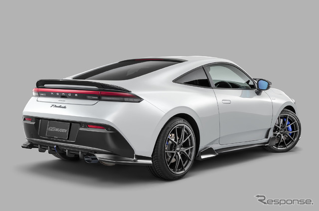 「Gliding Sports Coupe」をコンセプトとして開発した無限パーツ装着車「MUGEN PRELUDE」