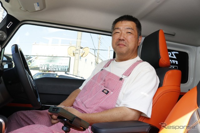 自分だけのシエラを作るためにサウンドの方向性やカスタムのテーマを独自に設定したヒロさん、そのため満足度も高いという。