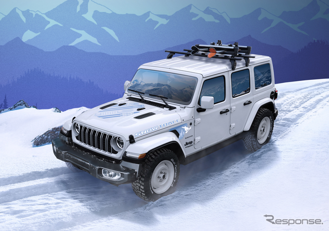 ジープ『ラングラー』に日本オリジナル限定車、「スノートレース」は2wayホイール採用…909万円