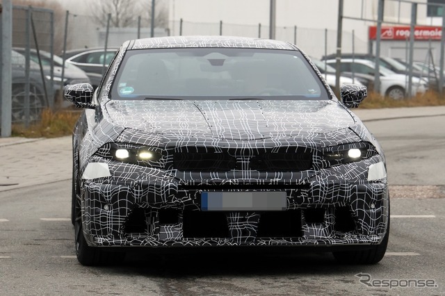 BMW M5 改良新型のプロトタイプ