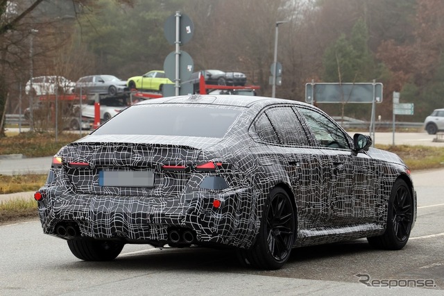 BMW M5 改良新型のプロトタイプ