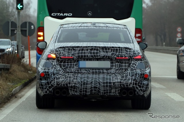 BMW M5 改良新型のプロトタイプ