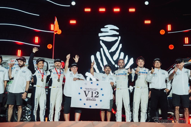 12連覇を達成したチームランドクルーザー･トヨタオートボデー