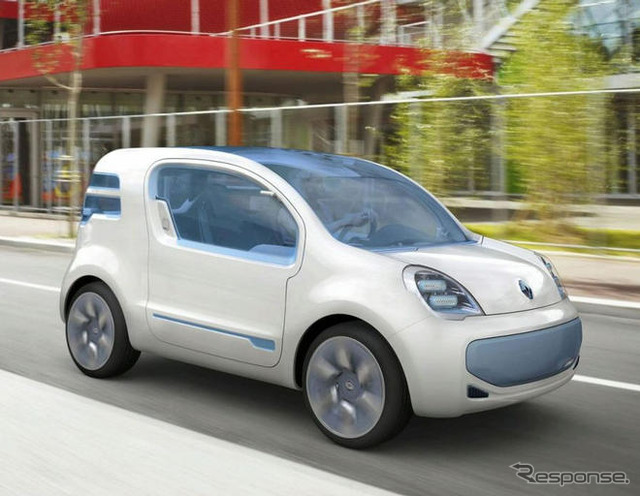 【フランクフルトモーターショー09】ルノーカングーにEV…フルラインEVメーカーへ