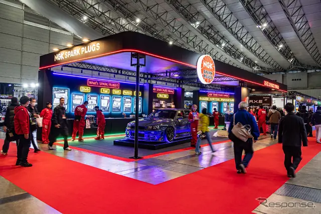 NGKスパークプラグブース…東京オートサロン2026